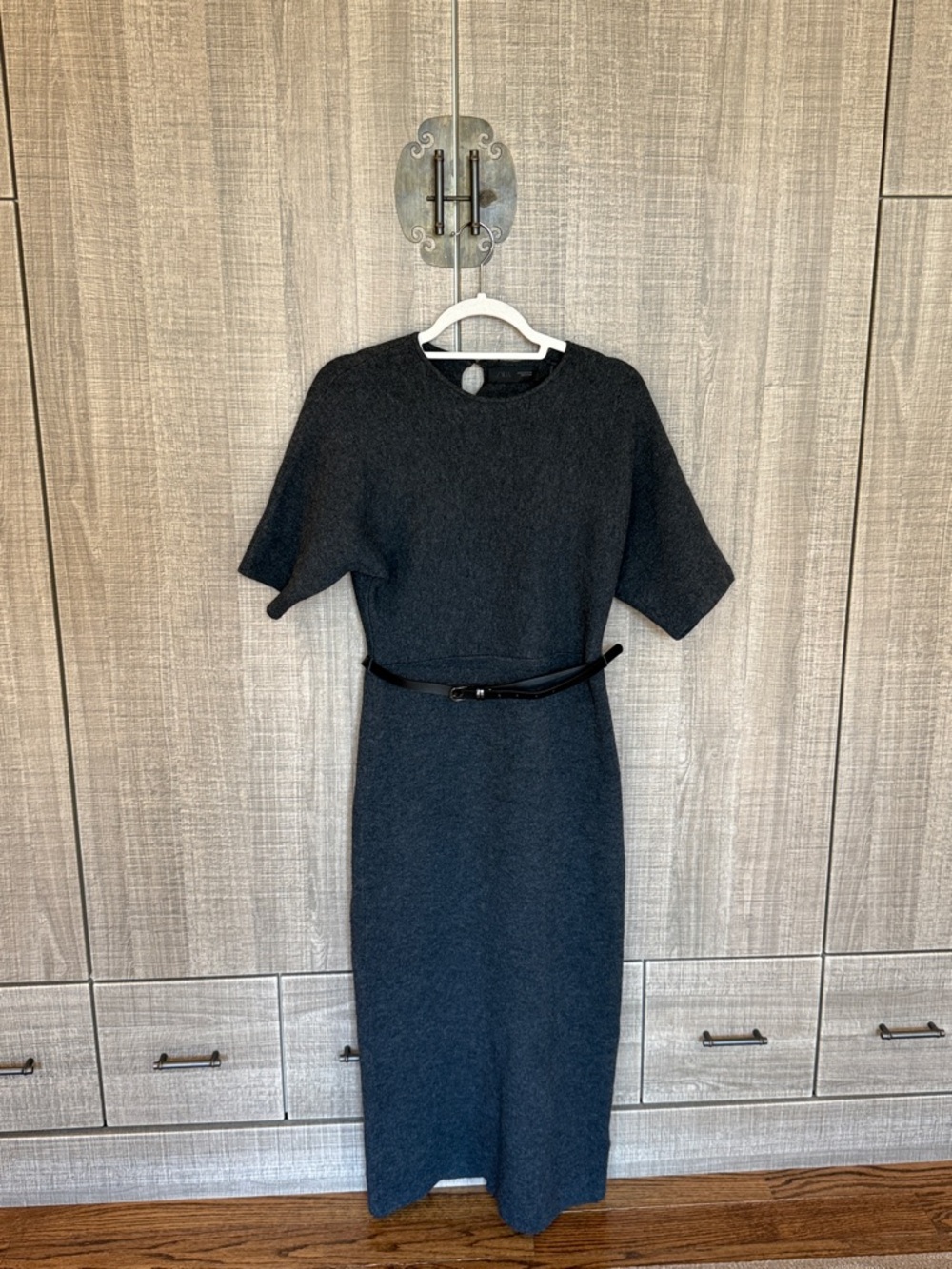 Zara Belted‎ Midi Dress